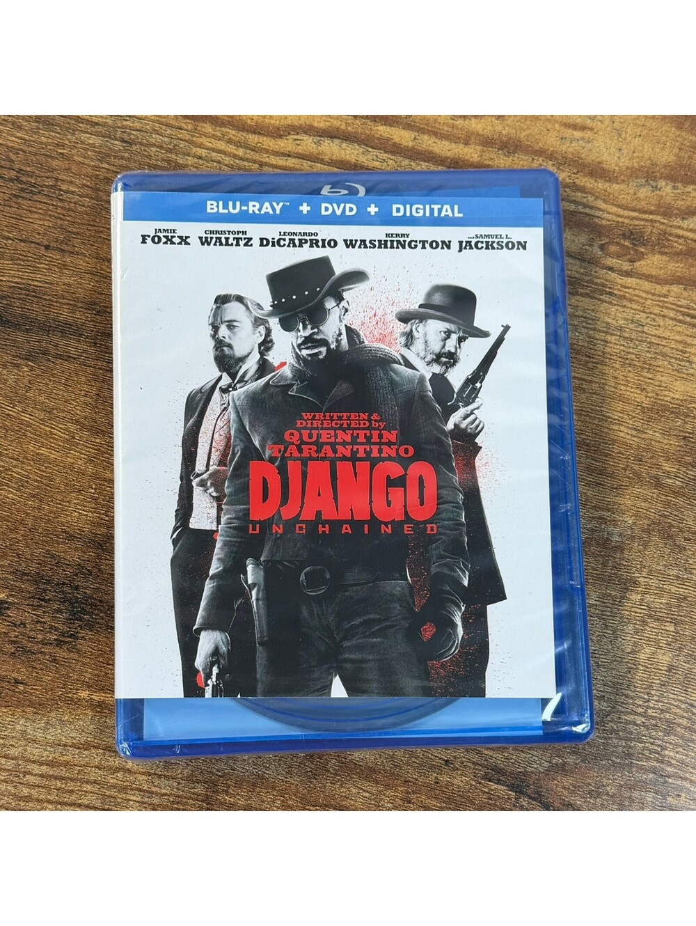 Django Unchained Blu-ray DVD Digital Sealed Tarantino Foxx DiCaprio New
